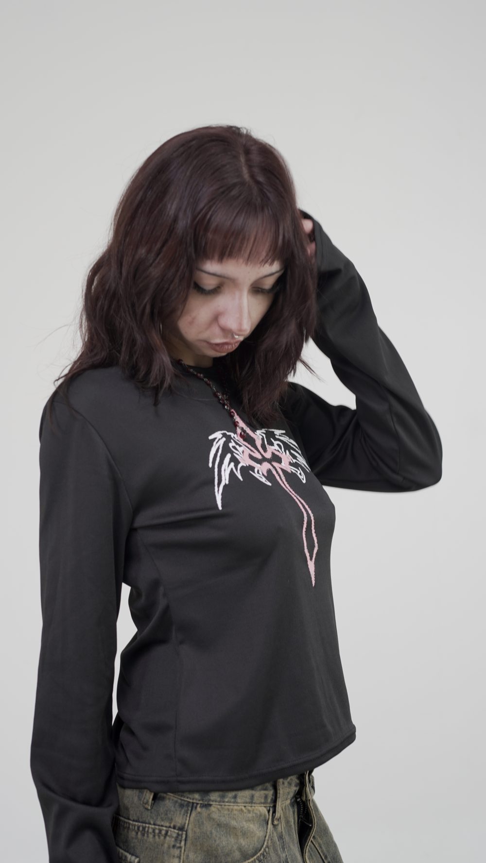 Remera Crop - Cruz - Imagen 3
