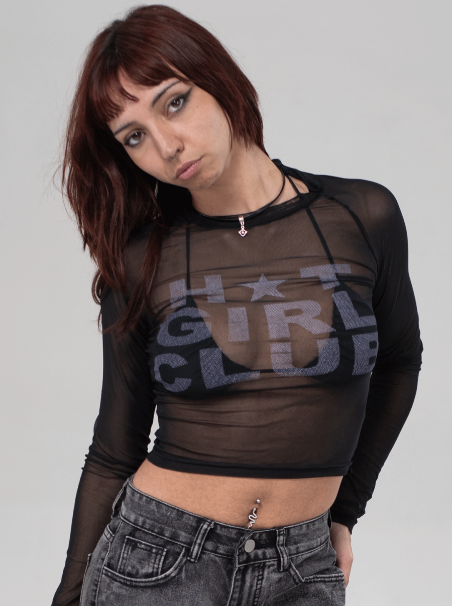 Remera Crop - Hot