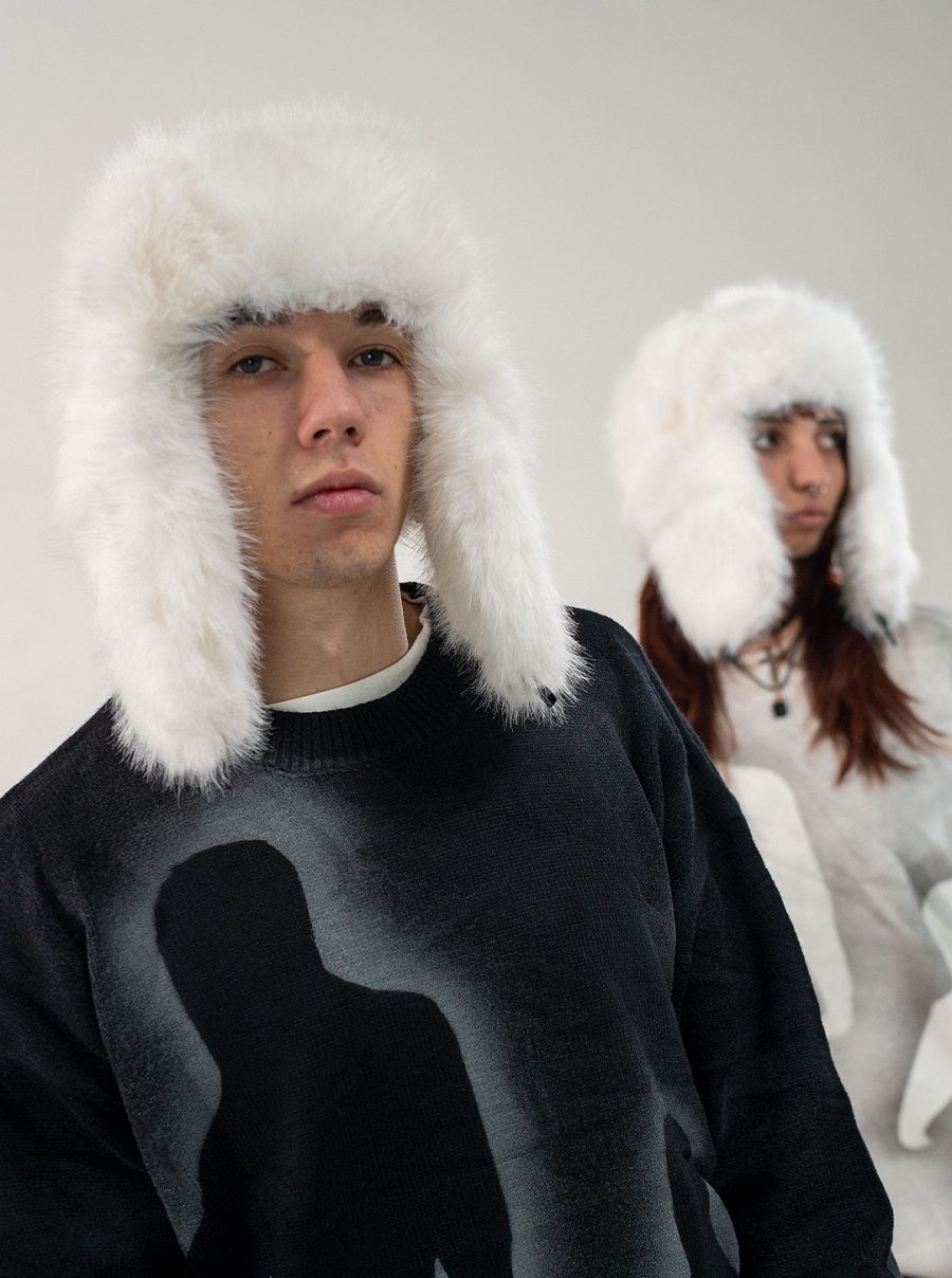 Gorro Russs - Blanco